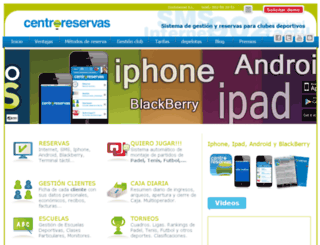 centroreservas2.com screenshot