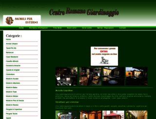 centroromanogiardinaggio.com screenshot