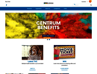 centrum.net.au screenshot