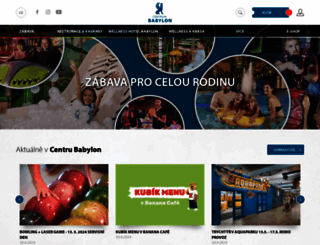 centrumbabylon.cz screenshot