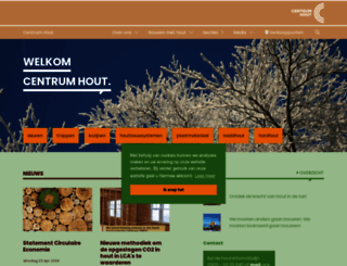 centrumhout.nl screenshot