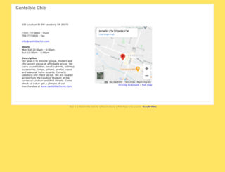 centsiblechicinc.googlepages.com screenshot