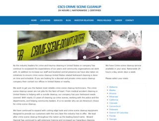 centuria-wisconsin.crimescenecleanupservices.com screenshot