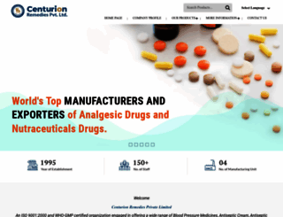 centurionremedies.net screenshot