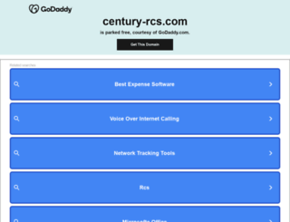 century-rcs.com screenshot