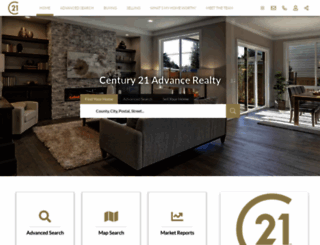 century21advancerealty.com screenshot