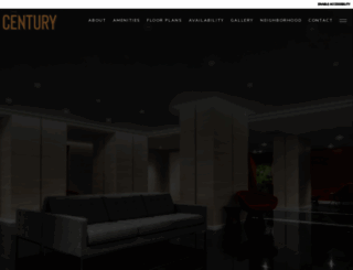 centuryapts.com screenshot