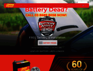 centurybattery.com.my screenshot