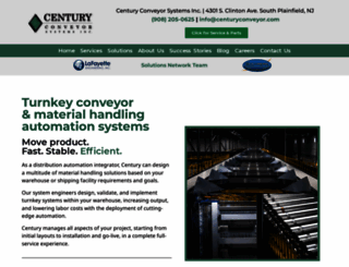 centuryconveyor.com screenshot