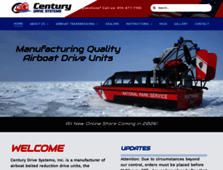 centurydrives.com screenshot