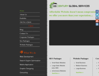 centuryglobalservices.com screenshot