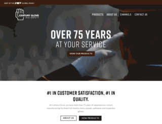 centurygloveandsafety.com screenshot