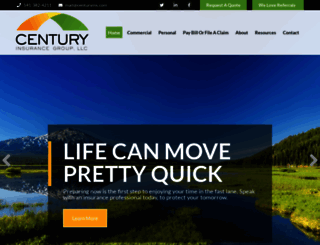 centuryins.com screenshot