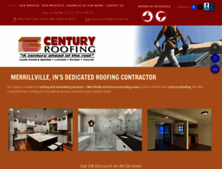 centuryroofing.net screenshot