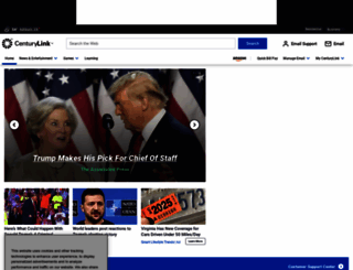 centurytel.net screenshot