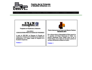 cenvi.org.mx screenshot