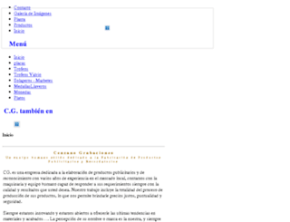 cenzanograbaciones.com screenshot