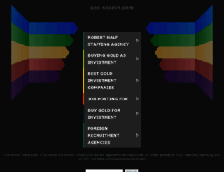 ceo-search.com screenshot