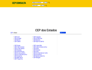 cepconsulta.com.br screenshot