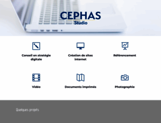 cephas.fr screenshot