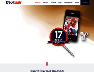 cepkask.com.tr screenshot