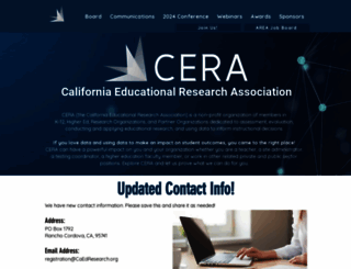 cera-web.org screenshot