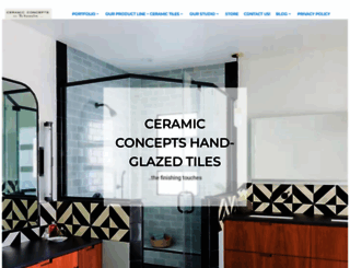 ceramic-concepts.com screenshot