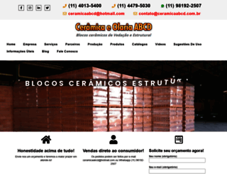 ceramicaabcd.com.br screenshot