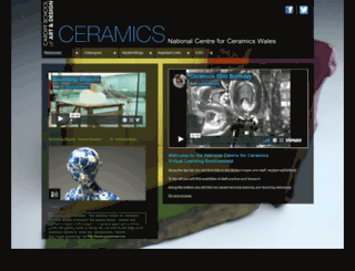 ceramics.cardiffmet.ac.uk screenshot