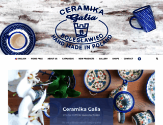 ceramikagalia.pl screenshot