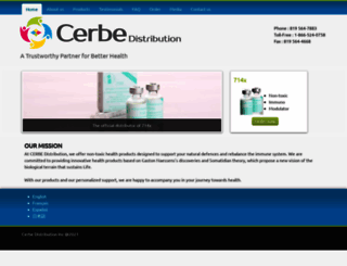 cerbe.com screenshot