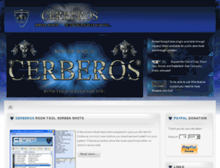 cerberos.org.uk screenshot
