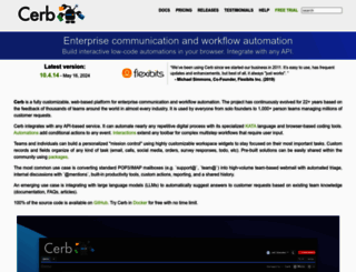 cerberusweb.com screenshot