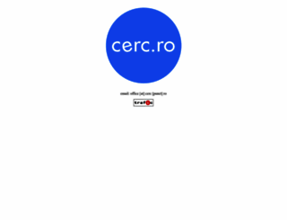 cerc.ro screenshot