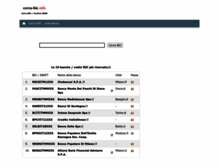 cerca-bic.info screenshot