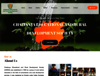 cerds-india.org screenshot