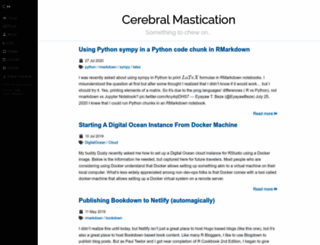 cerebralmastication.com screenshot