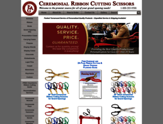 ceremonialscissors.com screenshot