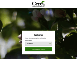 ceres.co.za screenshot