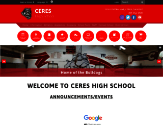 cereshs.sharpschool.net screenshot