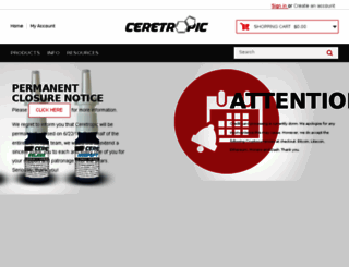 ceretropic.com screenshot