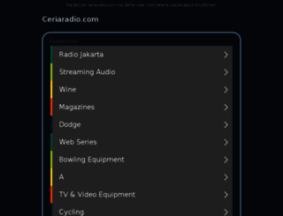ceriaradio.com screenshot