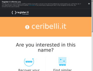 ceribelli.it screenshot