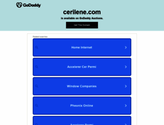 cerilene.com screenshot