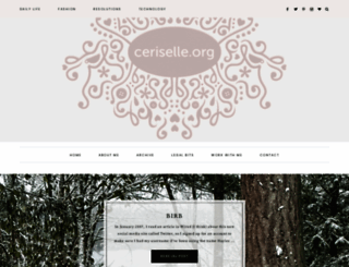 ceriselle.org screenshot
