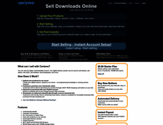 cerizmo.com screenshot