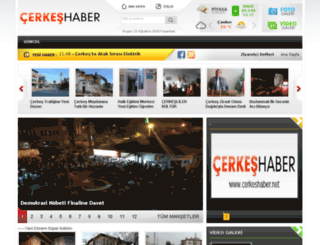 cerkeshaber.net screenshot