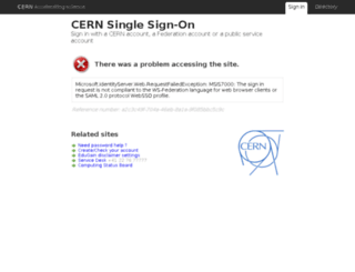 cern.service-now.com screenshot