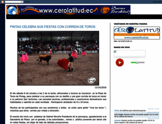 cerolatitudcomunidad.blogspot.com screenshot