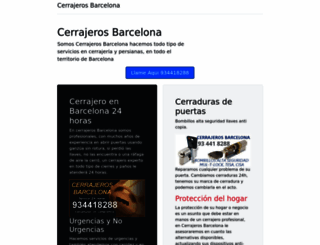 cerrajeros-barcelona.com screenshot